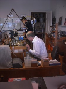 Mason Cutchin at his bench in Chapel Hill, NC