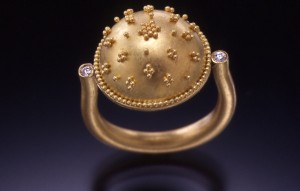 granulated dome ring copy