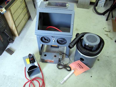 Trinco 20 Table Top Sand Blasting Cabinet Overview Pat Pruitt