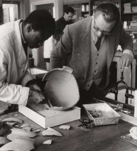 Hodges at the Institute of Archaeology, 1958/59